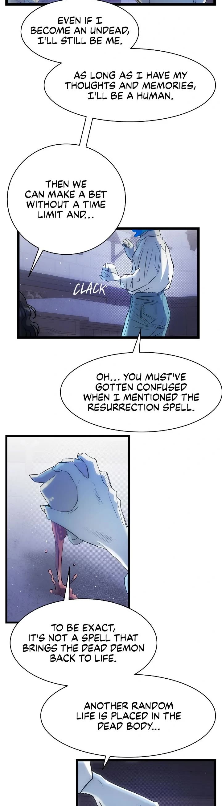 The Skeleton Becomes a Cat Dad chapter 185 page 14