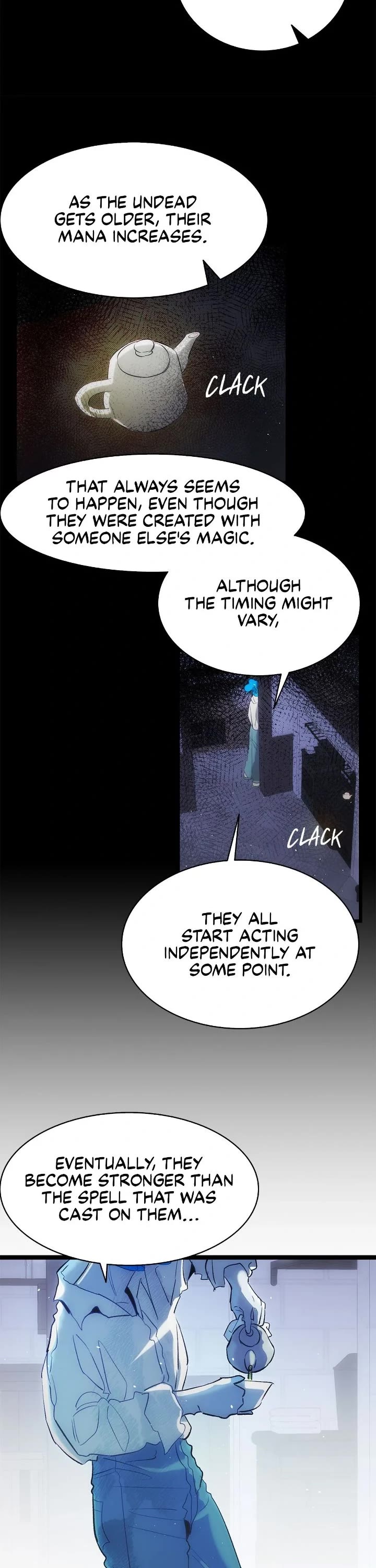 The Skeleton Becomes a Cat Dad chapter 185 page 18