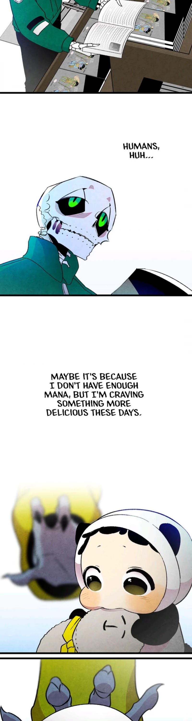 The Skeleton Becomes a Cat Dad chapter 19 page 13