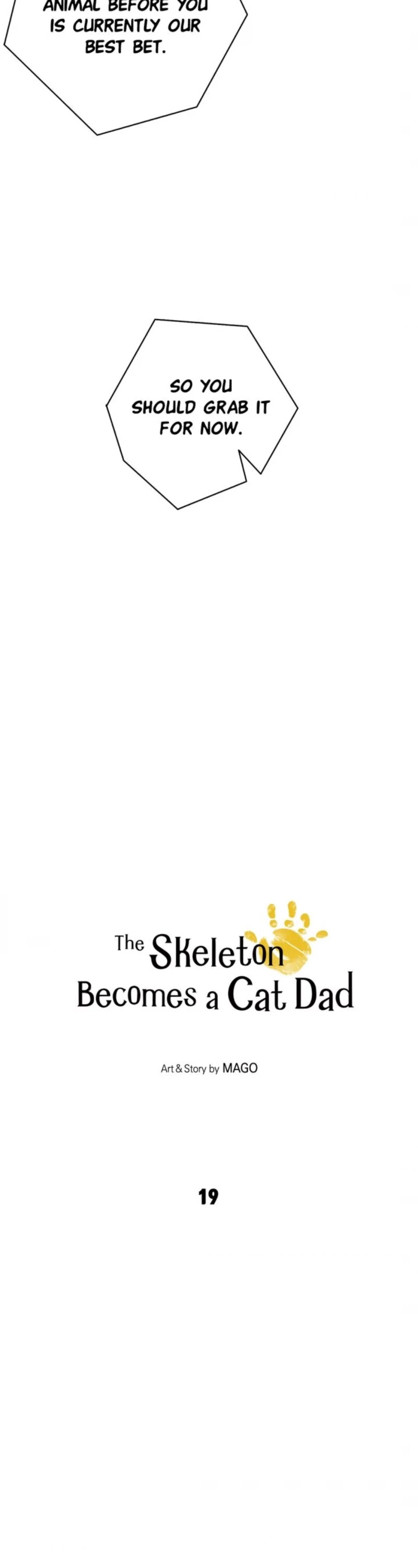 The Skeleton Becomes a Cat Dad chapter 19 page 2