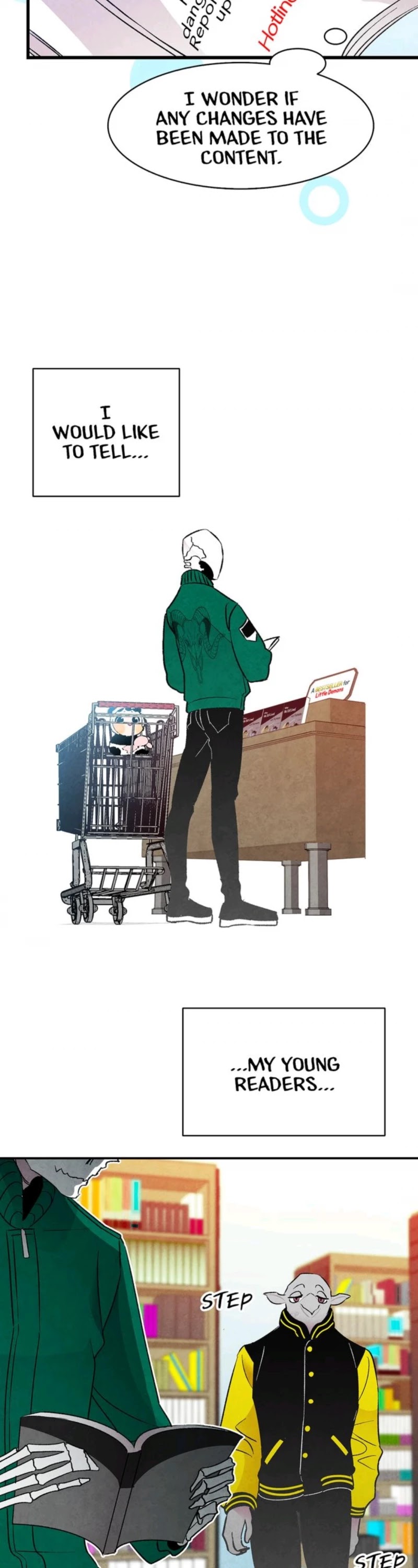 The Skeleton Becomes a Cat Dad chapter 19 page 6