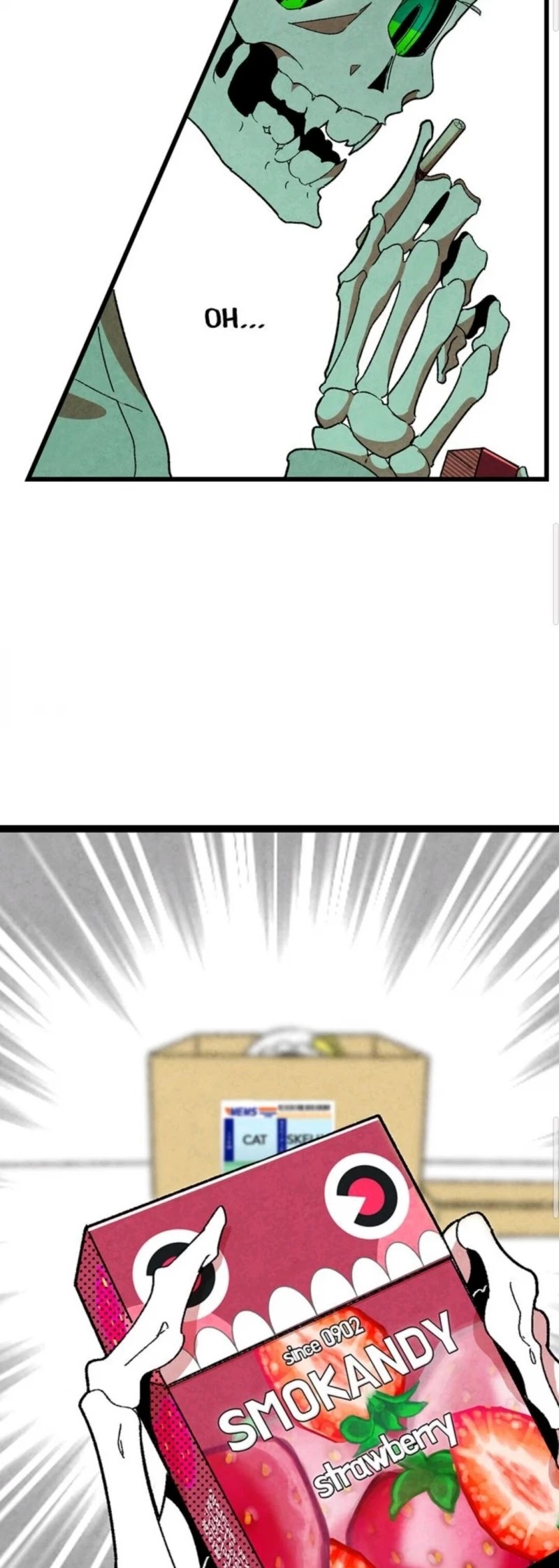 The Skeleton Becomes a Cat Dad chapter 2 page 23