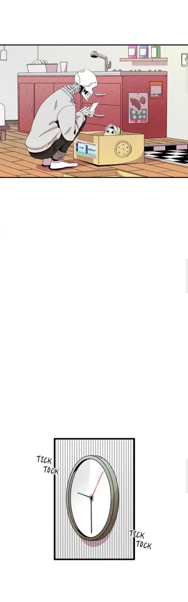 The Skeleton Becomes a Cat Dad chapter 2 page 27