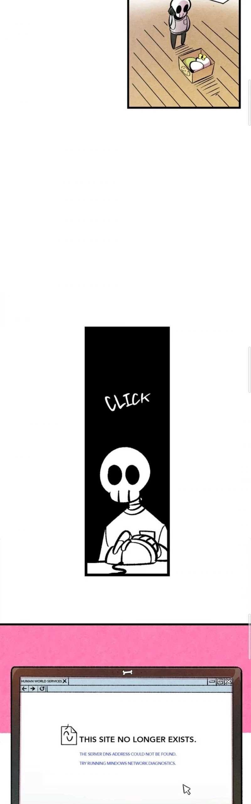 The Skeleton Becomes a Cat Dad chapter 2 page 7