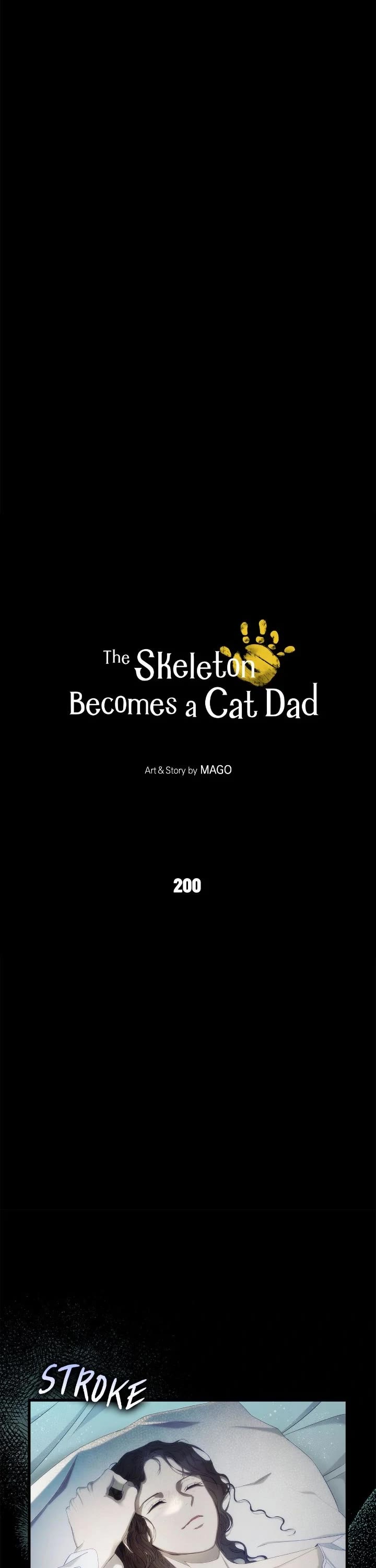The Skeleton Becomes a Cat Dad chapter 200 page 2