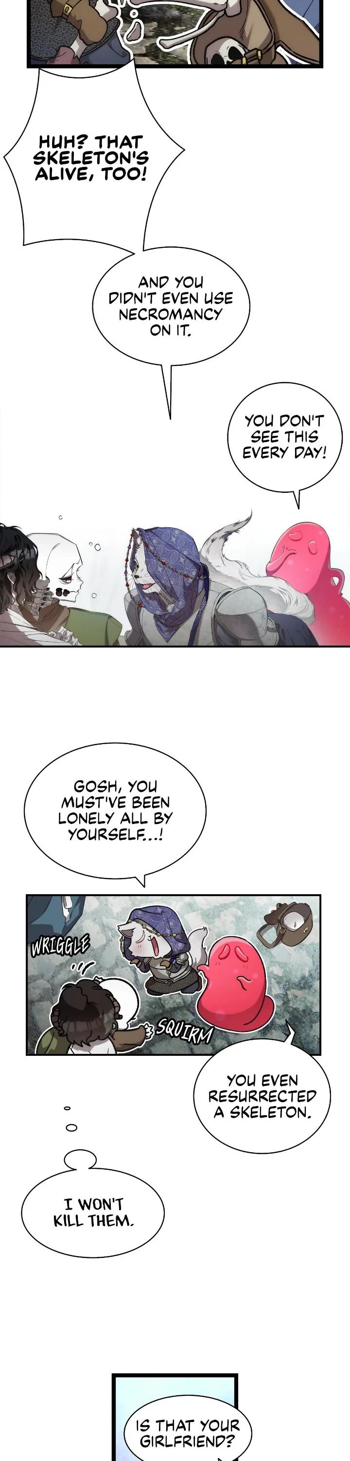 The Skeleton Becomes a Cat Dad chapter 209 page 13