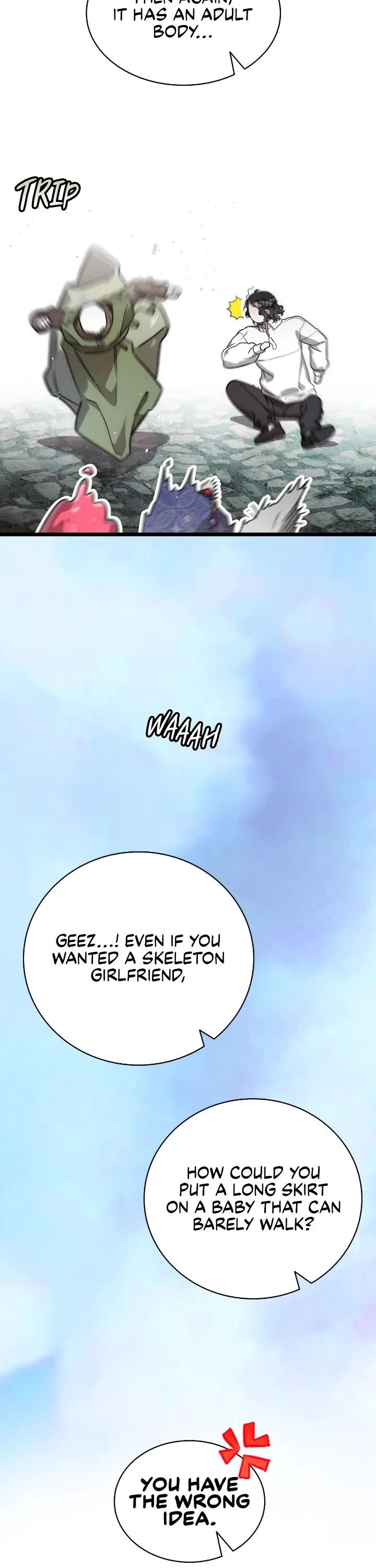 The Skeleton Becomes a Cat Dad chapter 209 page 17