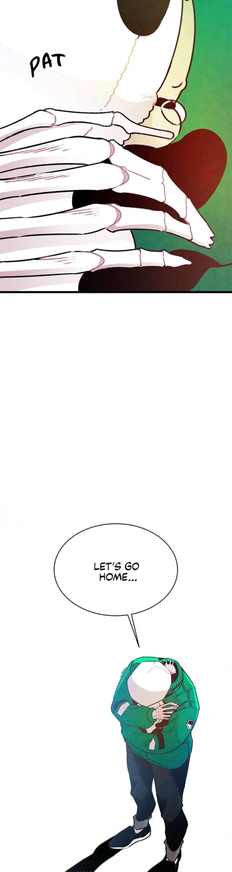 The Skeleton Becomes a Cat Dad chapter 21 page 22