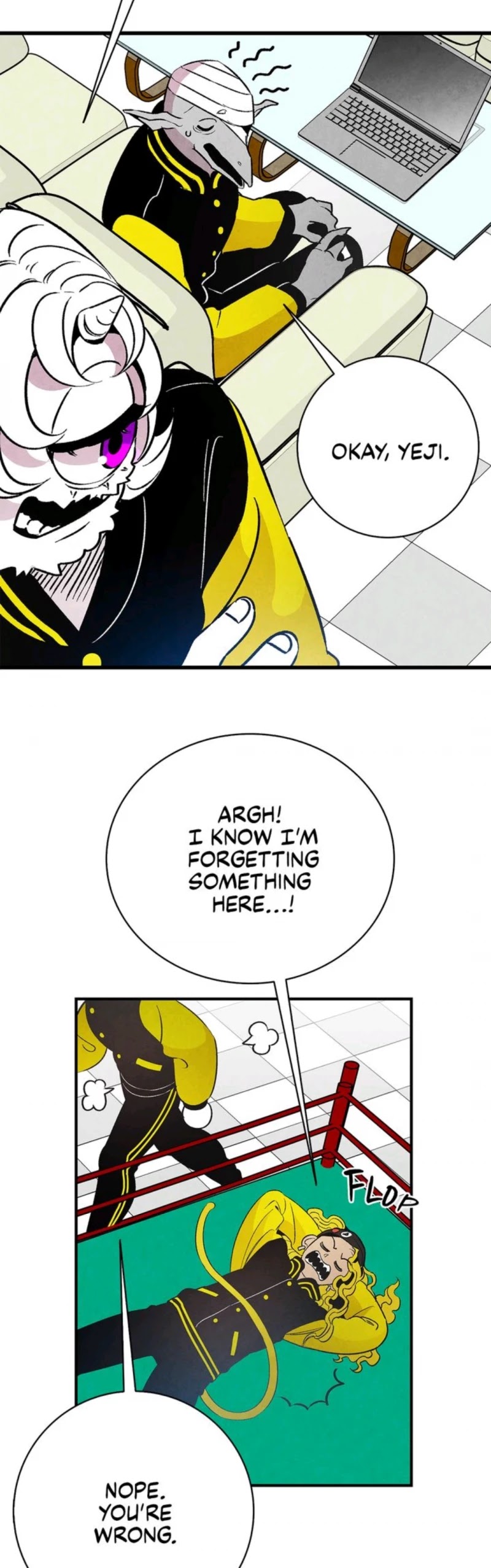 The Skeleton Becomes a Cat Dad chapter 21 page 28