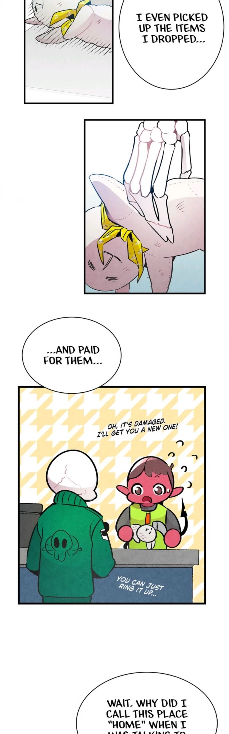 The Skeleton Becomes a Cat Dad chapter 21 page 32