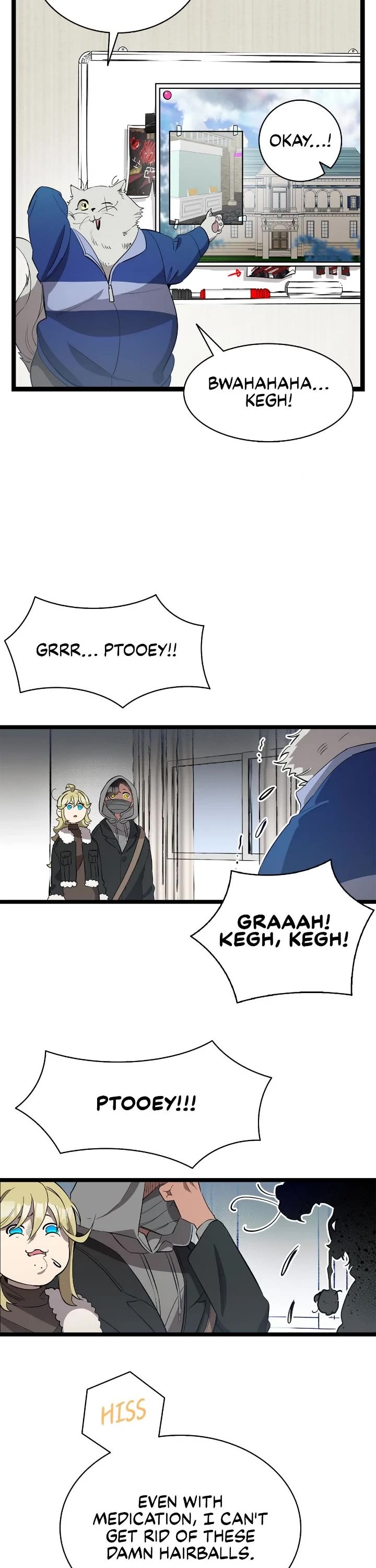 The Skeleton Becomes a Cat Dad chapter 213 page 28