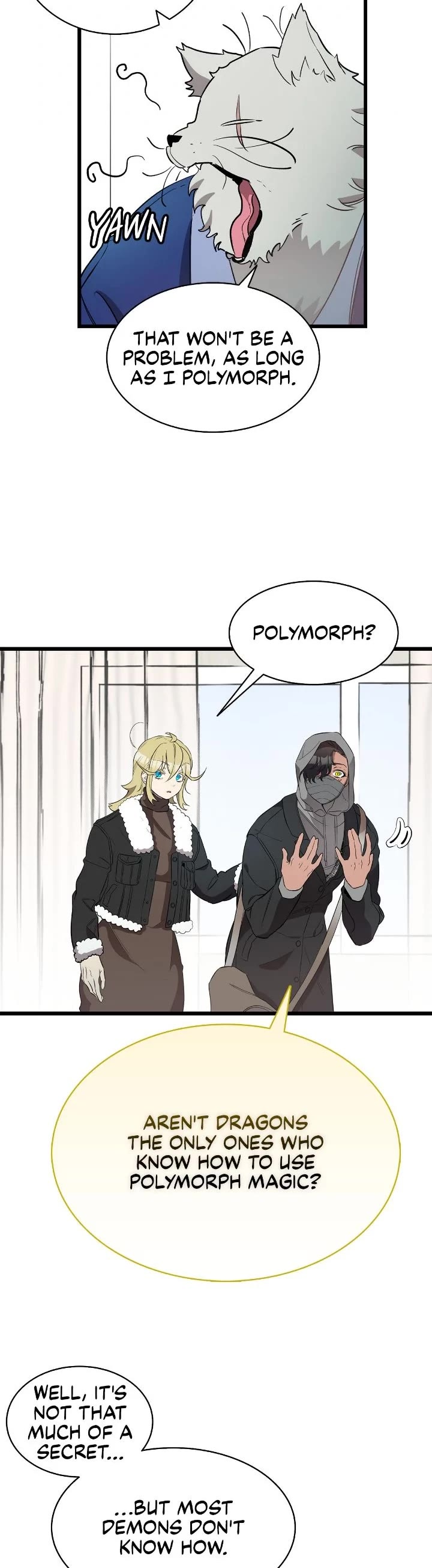 The Skeleton Becomes a Cat Dad chapter 213 page 30