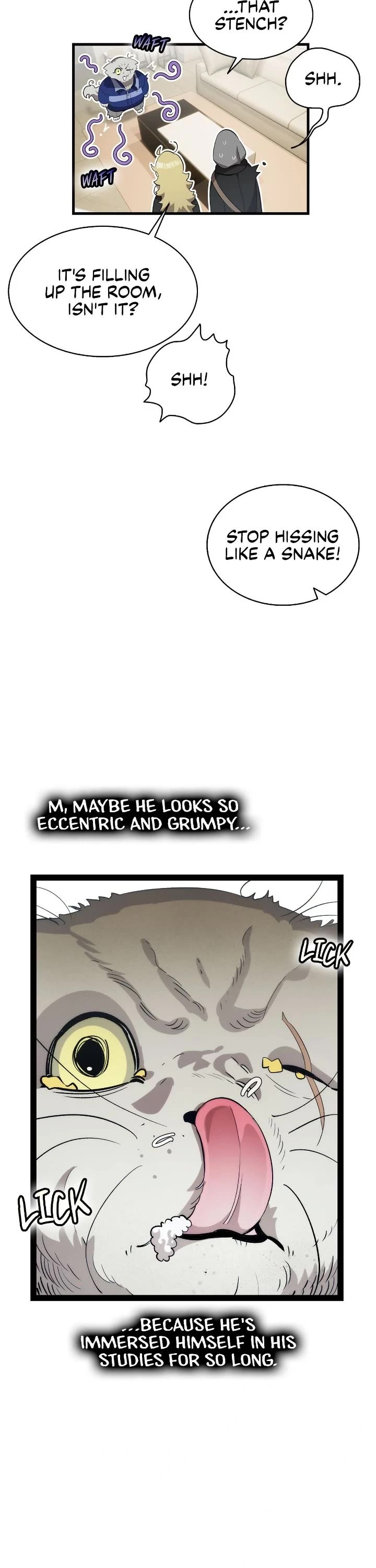 The Skeleton Becomes a Cat Dad chapter 213 page 6