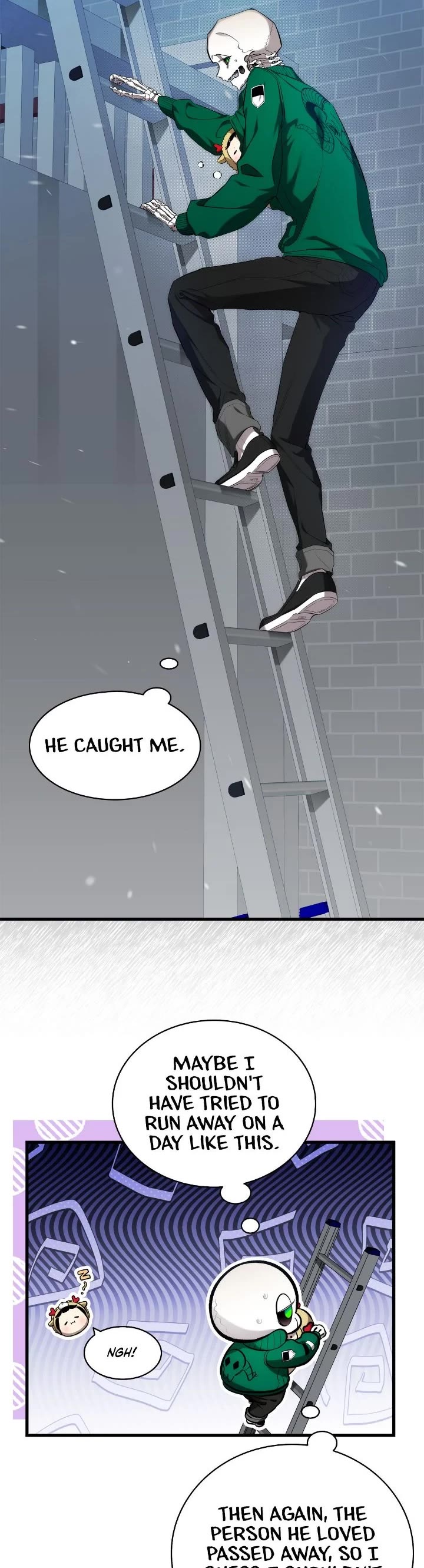 The Skeleton Becomes a Cat Dad chapter 215 page 4