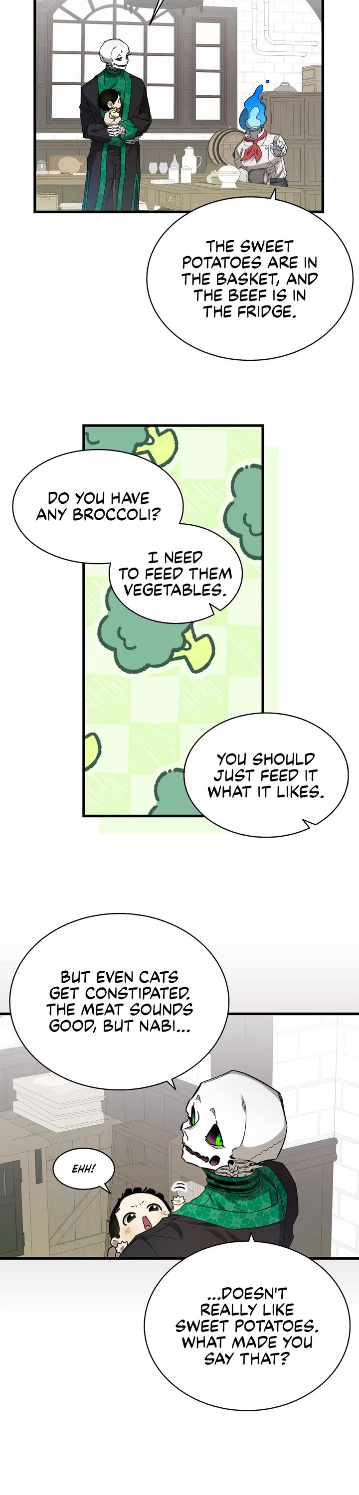 The Skeleton Becomes a Cat Dad chapter 216 page 21