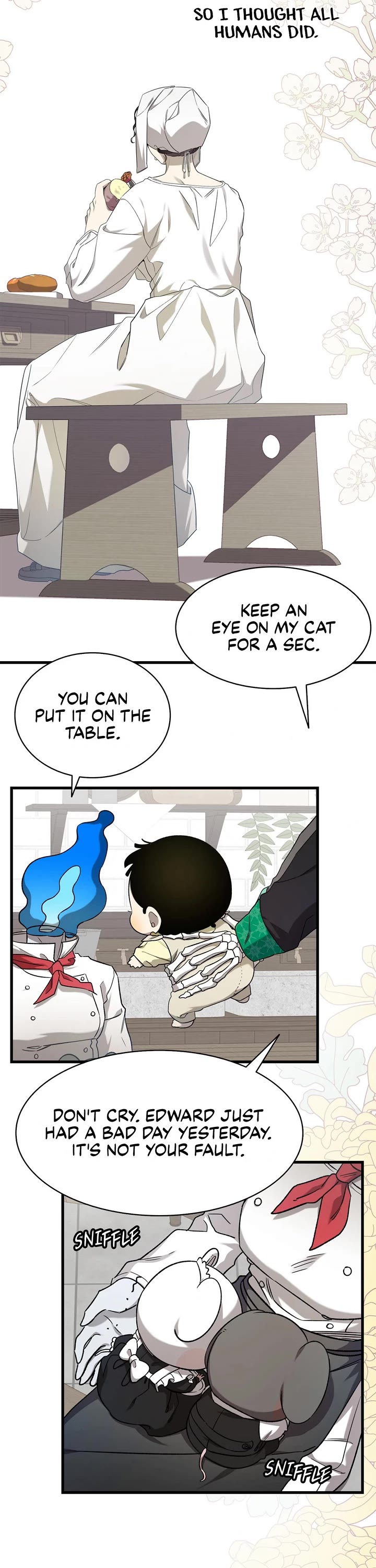 The Skeleton Becomes a Cat Dad chapter 216 page 23