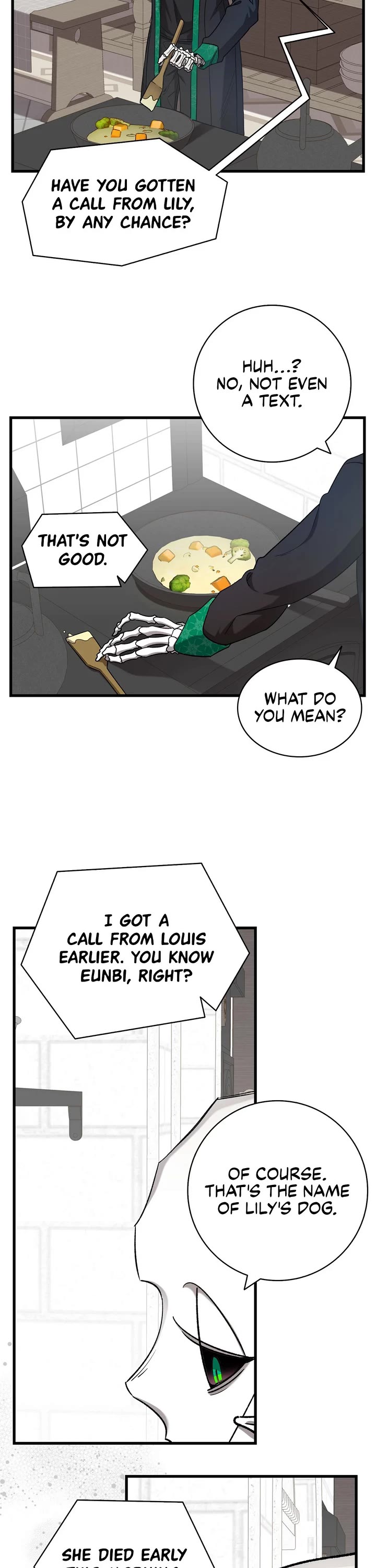 The Skeleton Becomes a Cat Dad chapter 216 page 25