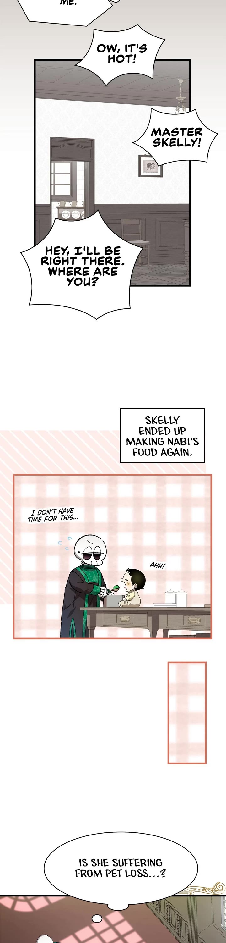 The Skeleton Becomes a Cat Dad chapter 216 page 28