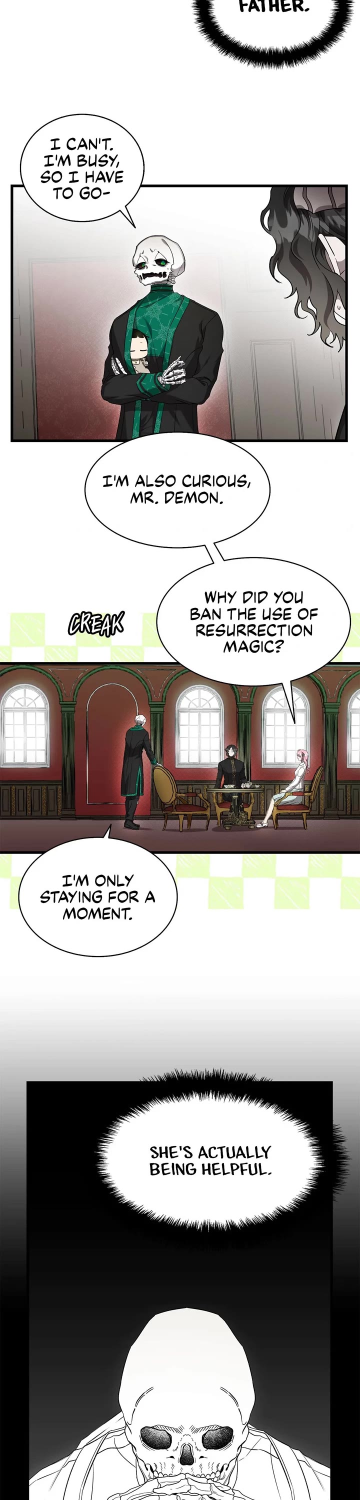 The Skeleton Becomes a Cat Dad chapter 217 page 11