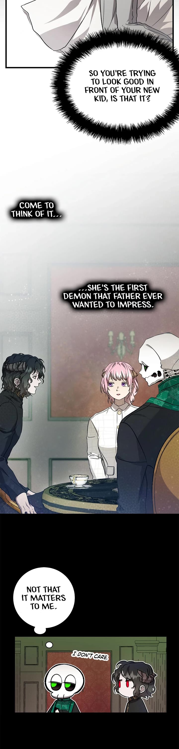 The Skeleton Becomes a Cat Dad chapter 217 page 13