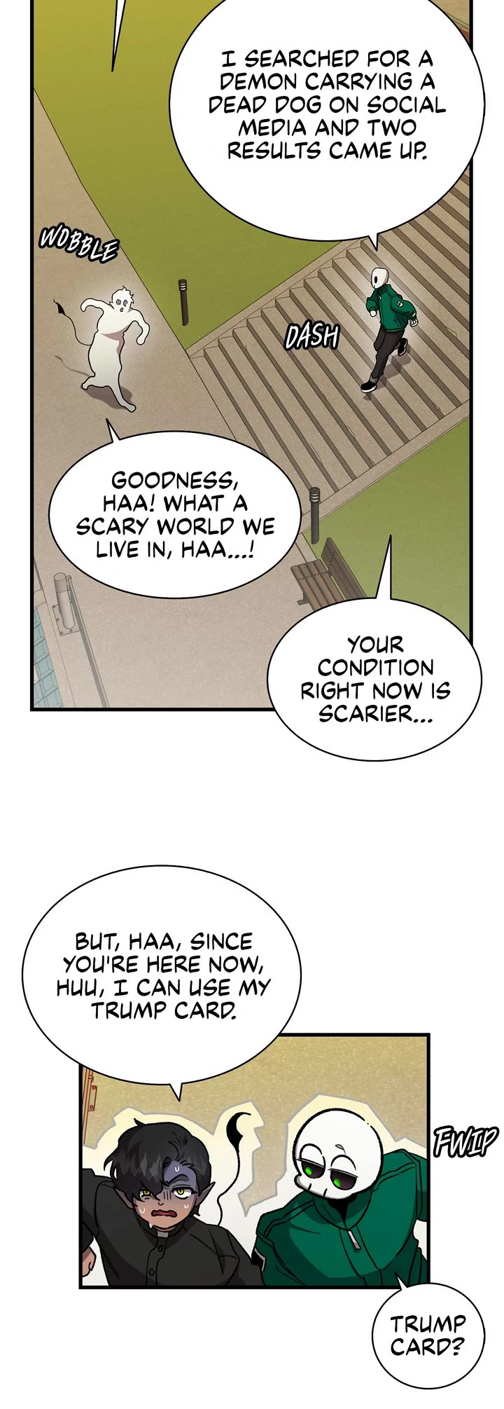 The Skeleton Becomes a Cat Dad chapter 217 page 32