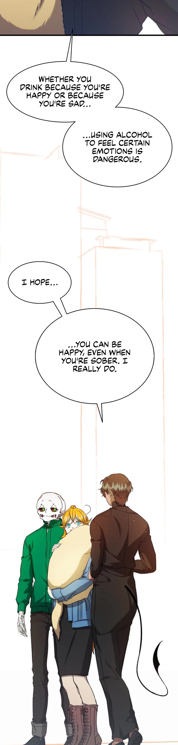 The Skeleton Becomes a Cat Dad chapter 218 page 16