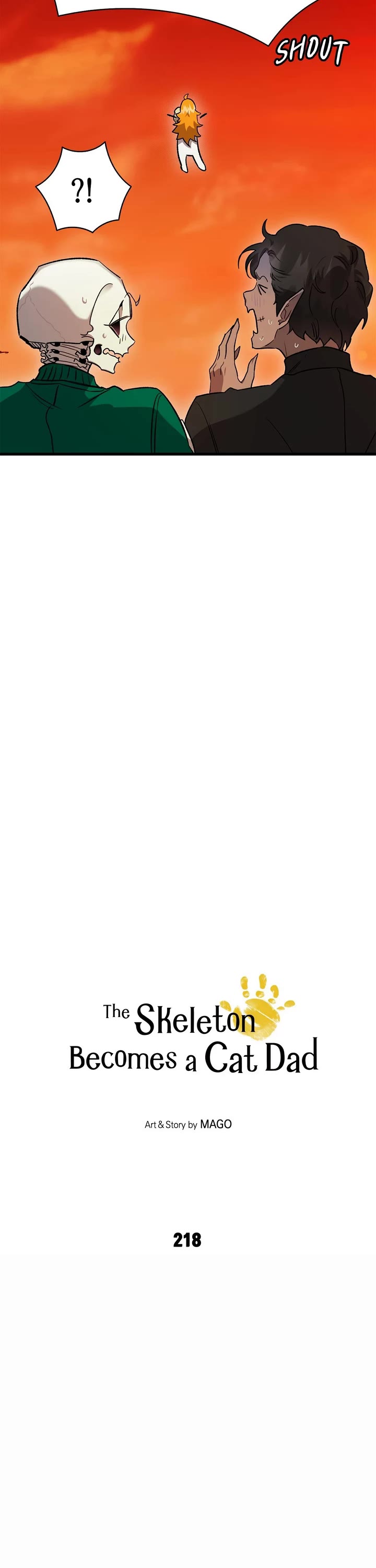 The Skeleton Becomes a Cat Dad chapter 218 page 2