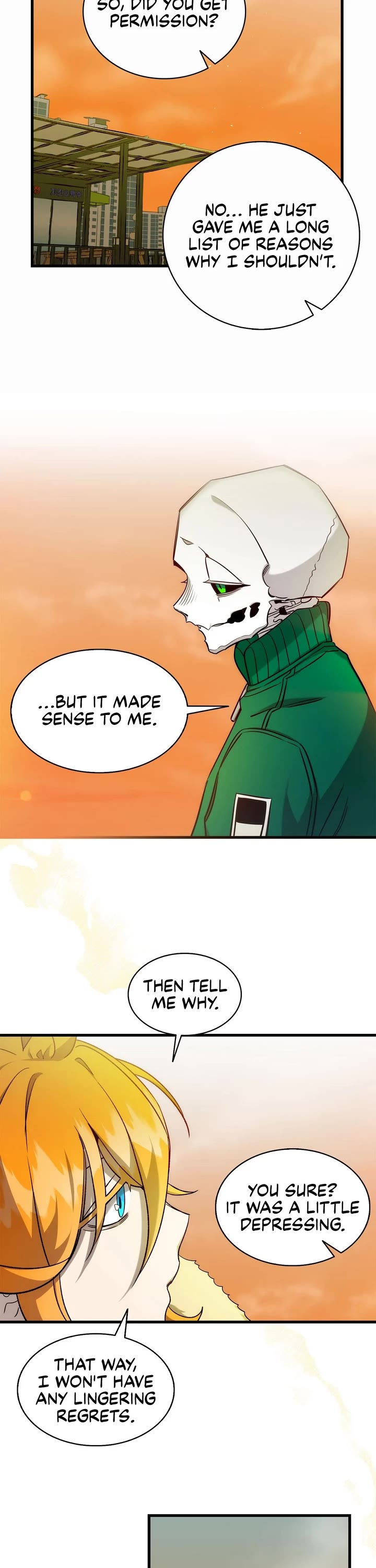 The Skeleton Becomes a Cat Dad chapter 218 page 22