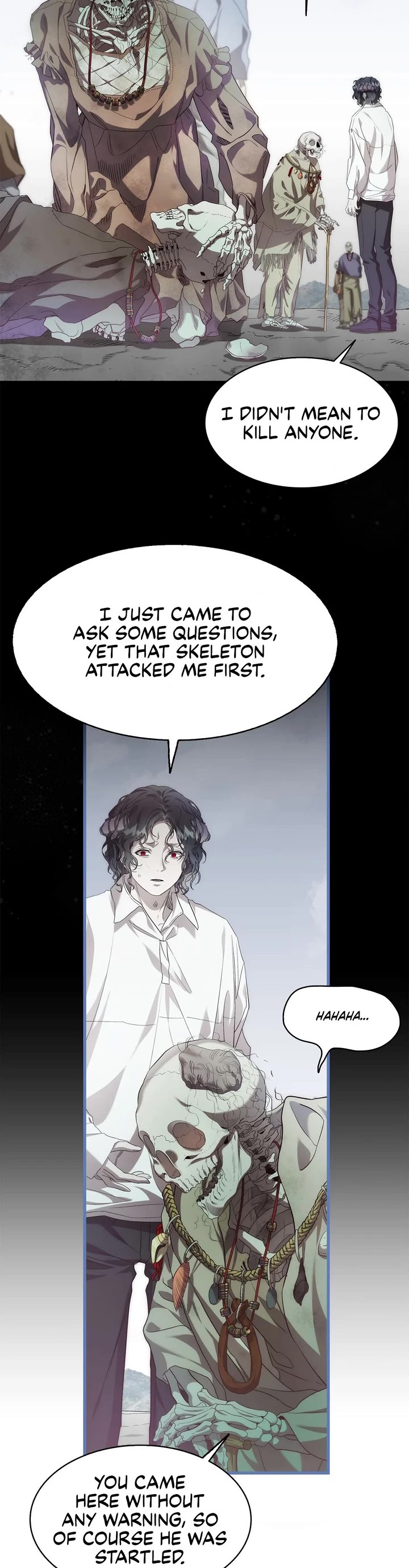 The Skeleton Becomes a Cat Dad chapter 218 page 30