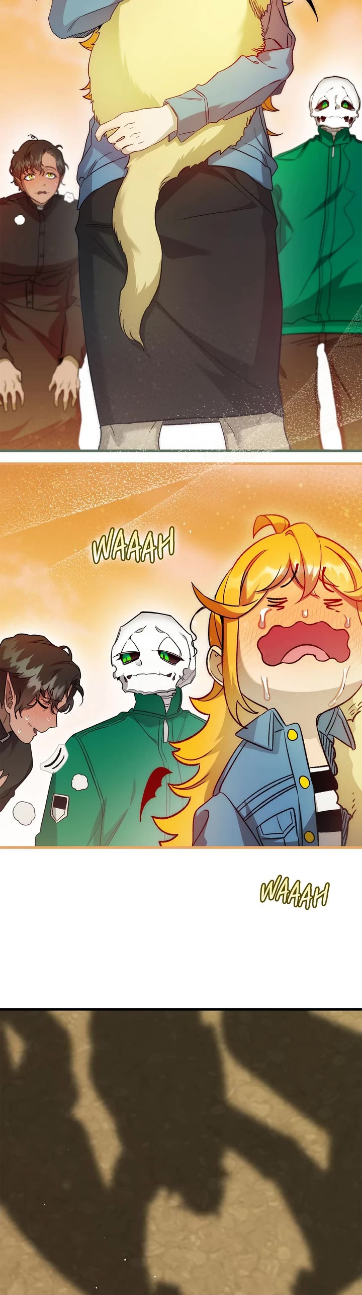 The Skeleton Becomes a Cat Dad chapter 218 page 9