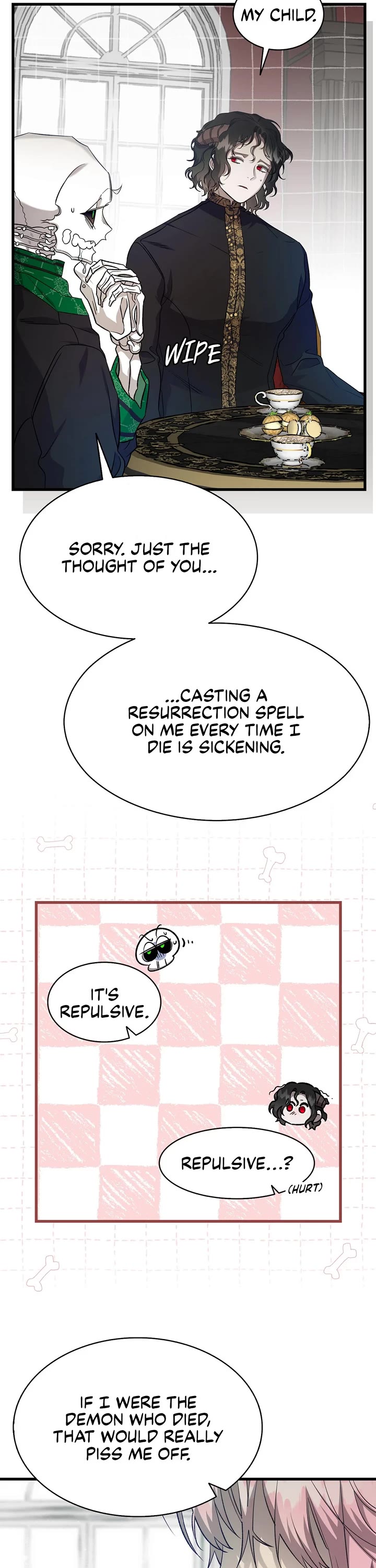 The Skeleton Becomes a Cat Dad chapter 219 page 23