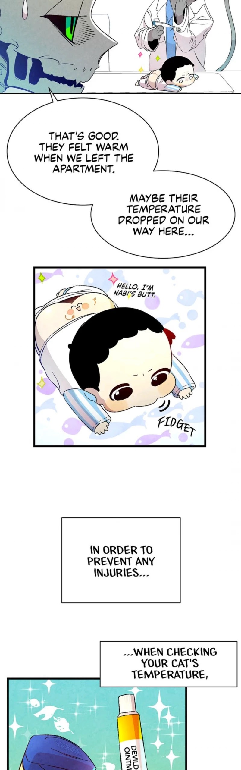 The Skeleton Becomes a Cat Dad chapter 22 page 12