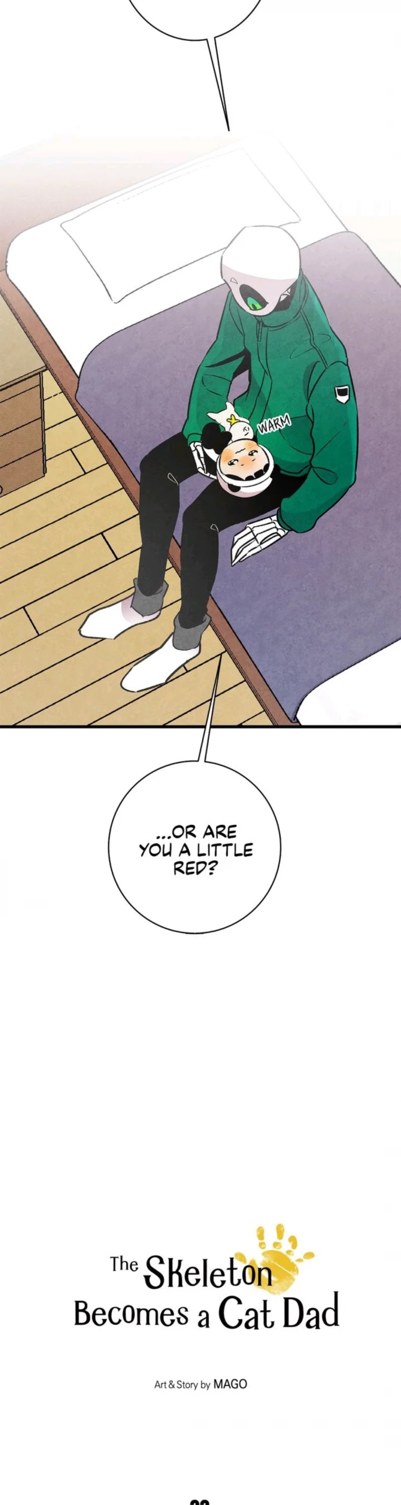 The Skeleton Becomes a Cat Dad chapter 22 page 2