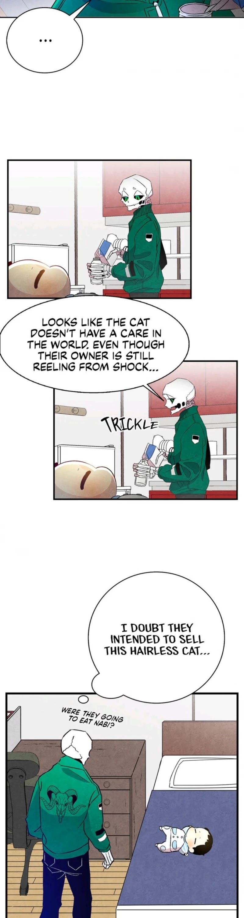The Skeleton Becomes a Cat Dad chapter 22 page 6