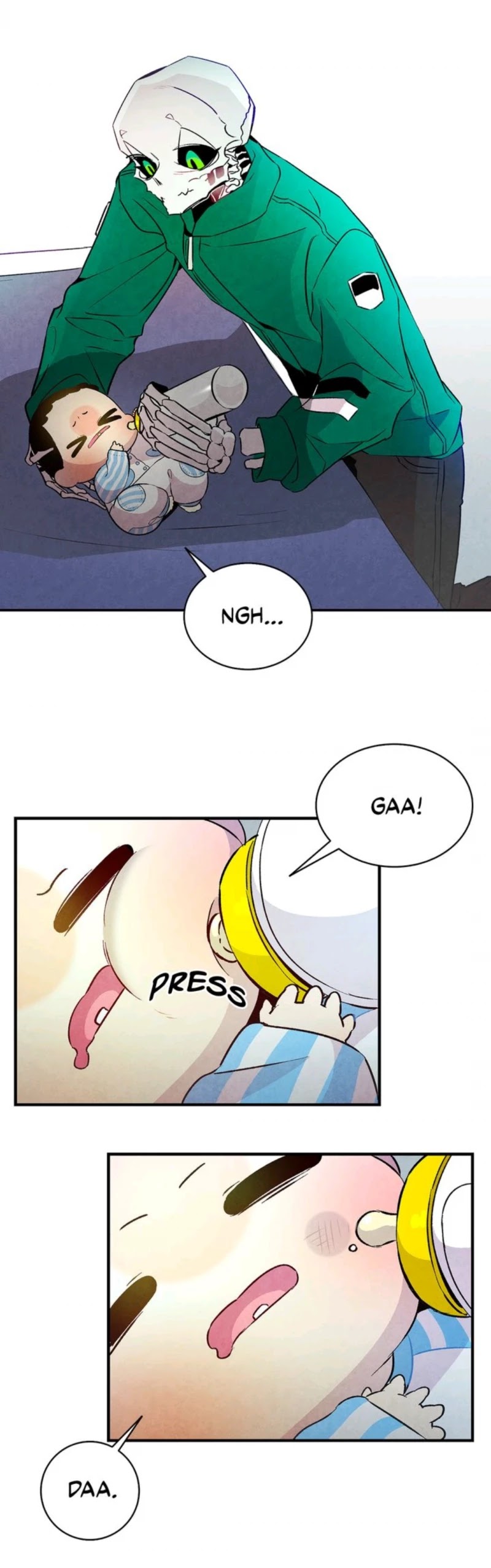 The Skeleton Becomes a Cat Dad chapter 22 page 8