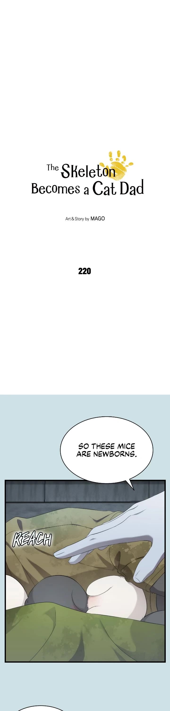 The Skeleton Becomes a Cat Dad chapter 220 page 2