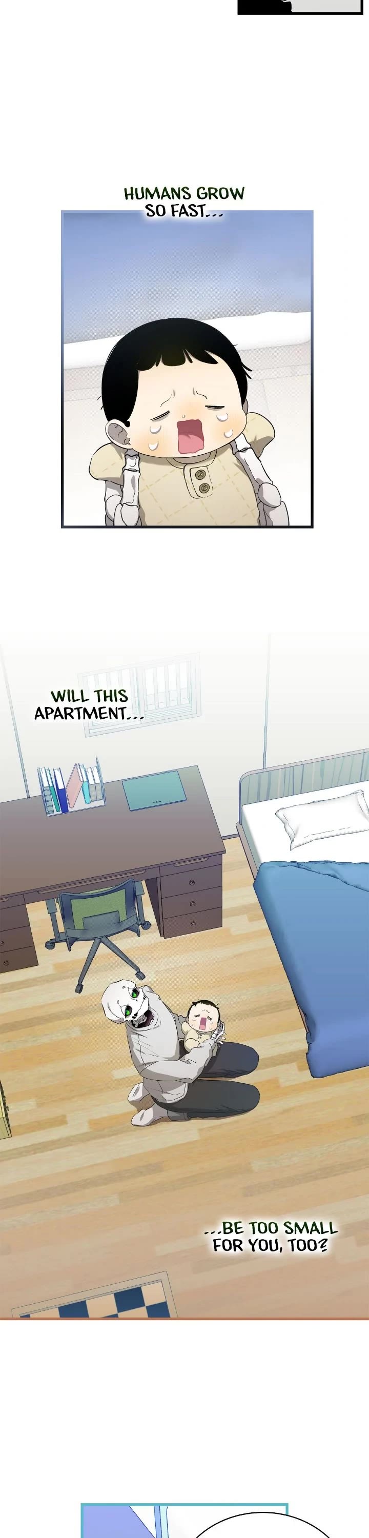 The Skeleton Becomes a Cat Dad chapter 222 page 11