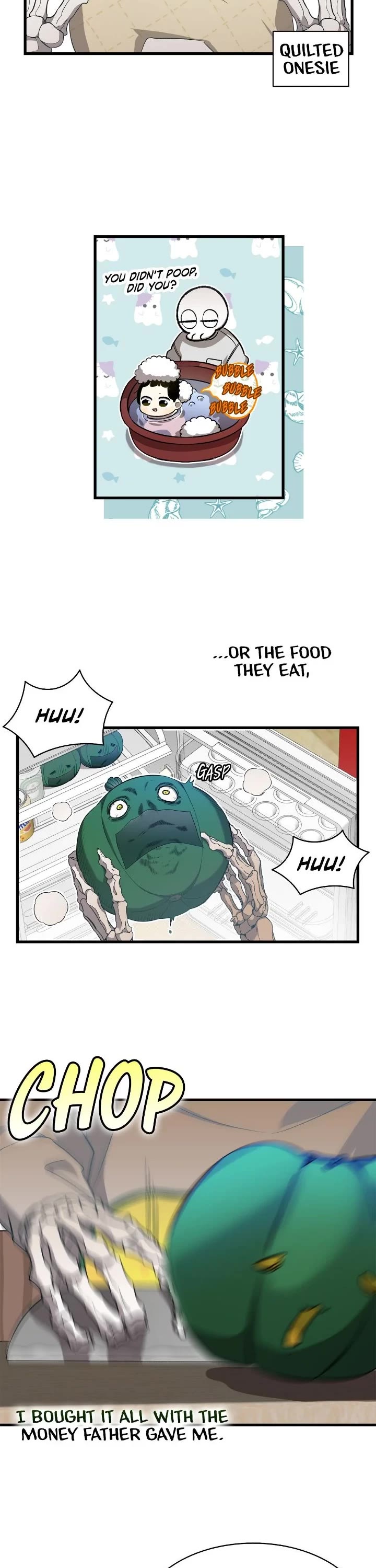 The Skeleton Becomes a Cat Dad chapter 222 page 13