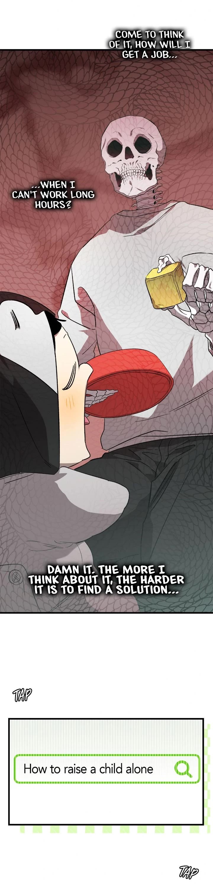 The Skeleton Becomes a Cat Dad chapter 222 page 17