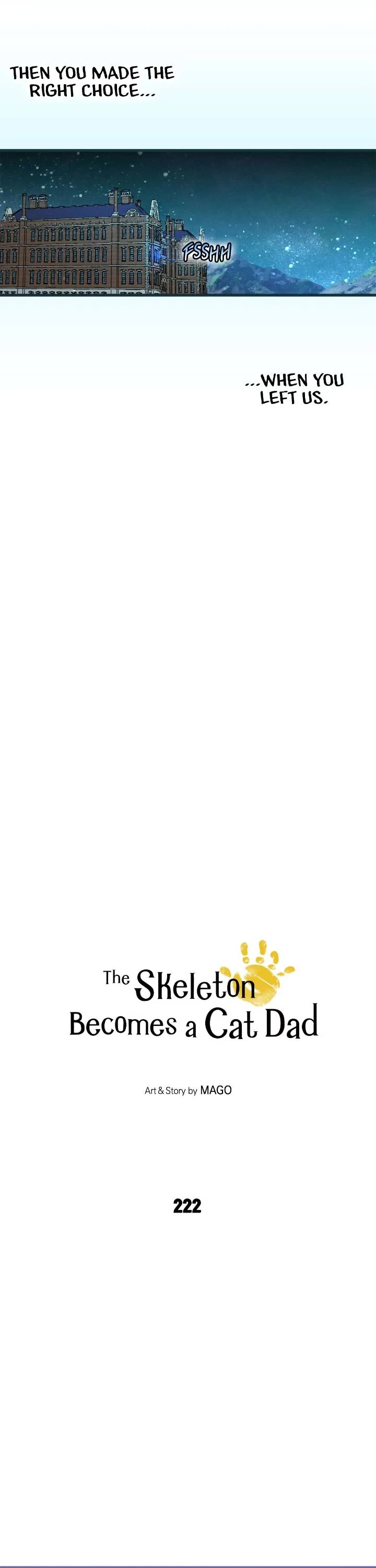 The Skeleton Becomes a Cat Dad chapter 222 page 2