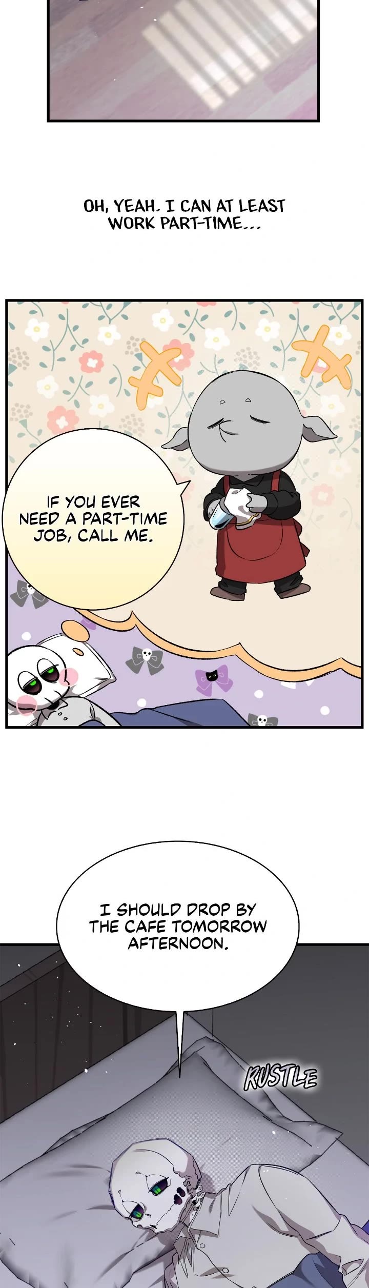 The Skeleton Becomes a Cat Dad chapter 222 page 26