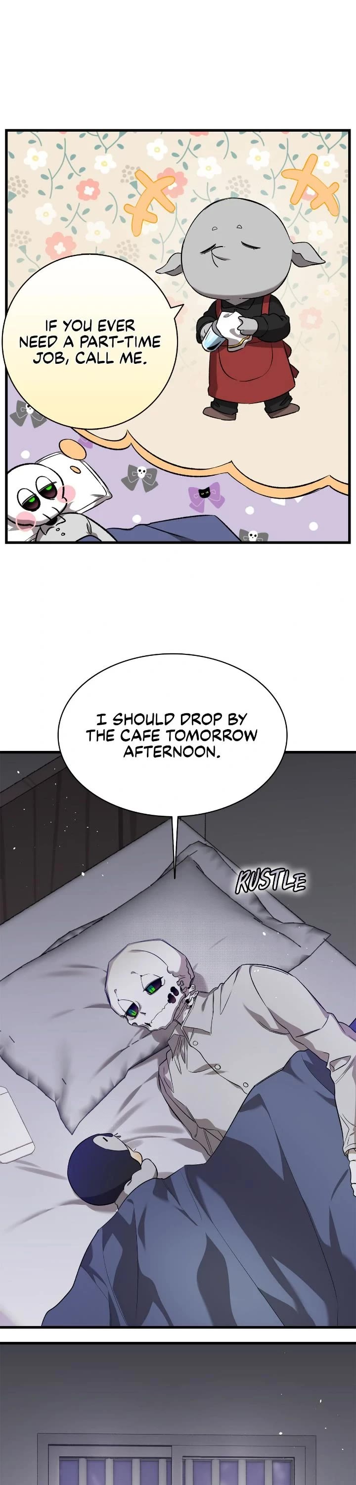 The Skeleton Becomes a Cat Dad chapter 223 page 1