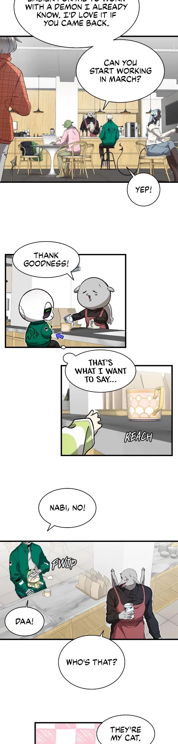 The Skeleton Becomes a Cat Dad chapter 223 page 11