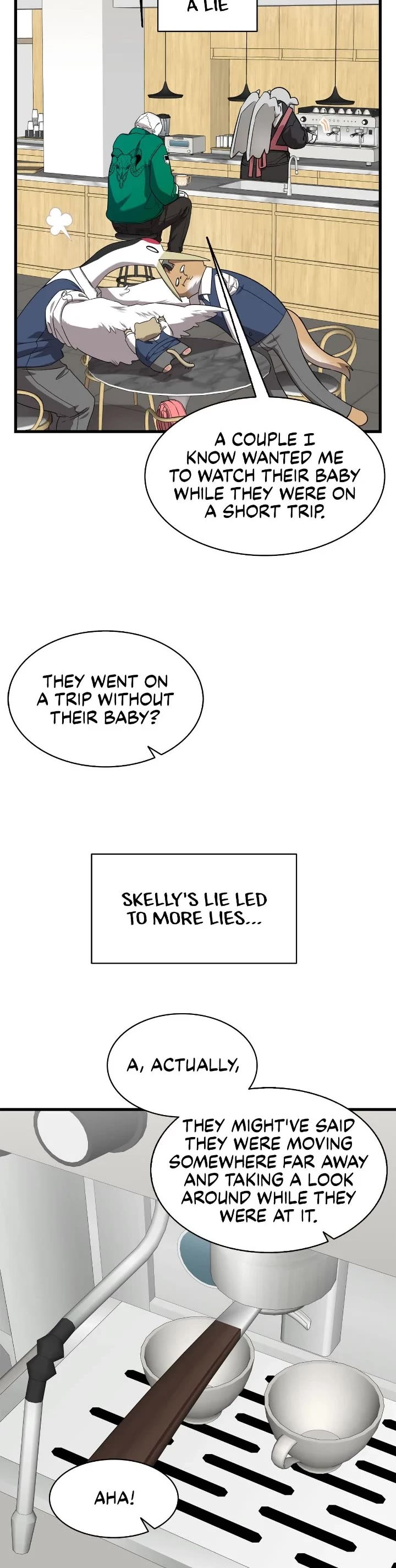 The Skeleton Becomes a Cat Dad chapter 223 page 14