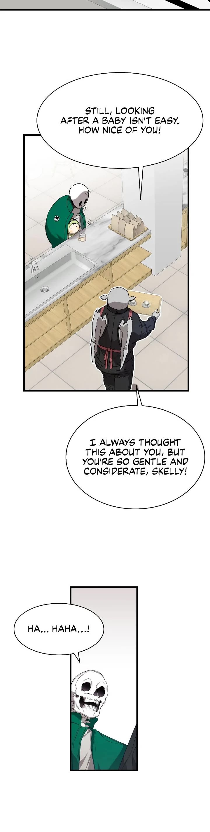 The Skeleton Becomes a Cat Dad chapter 223 page 15