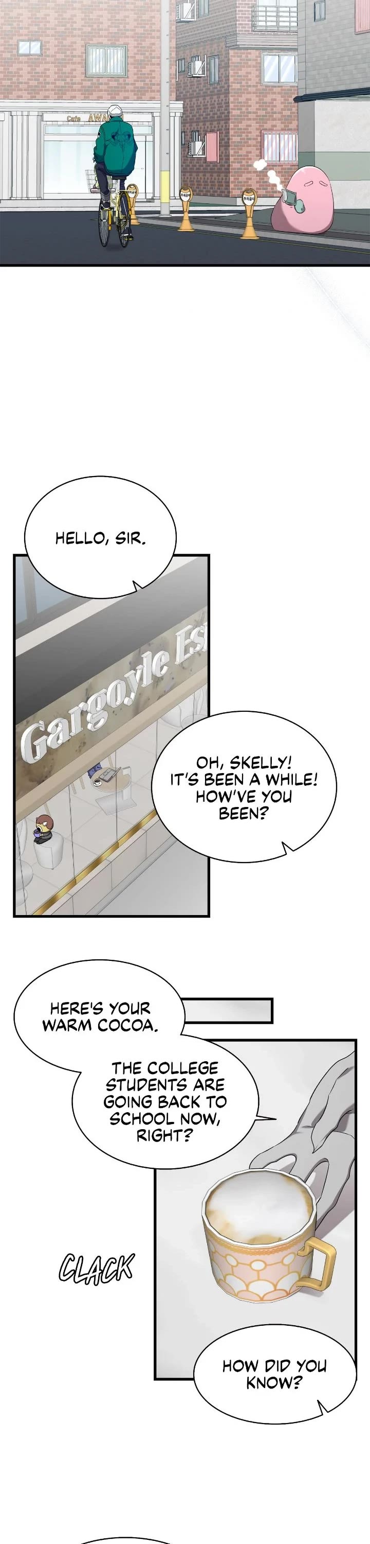 The Skeleton Becomes a Cat Dad chapter 223 page 8