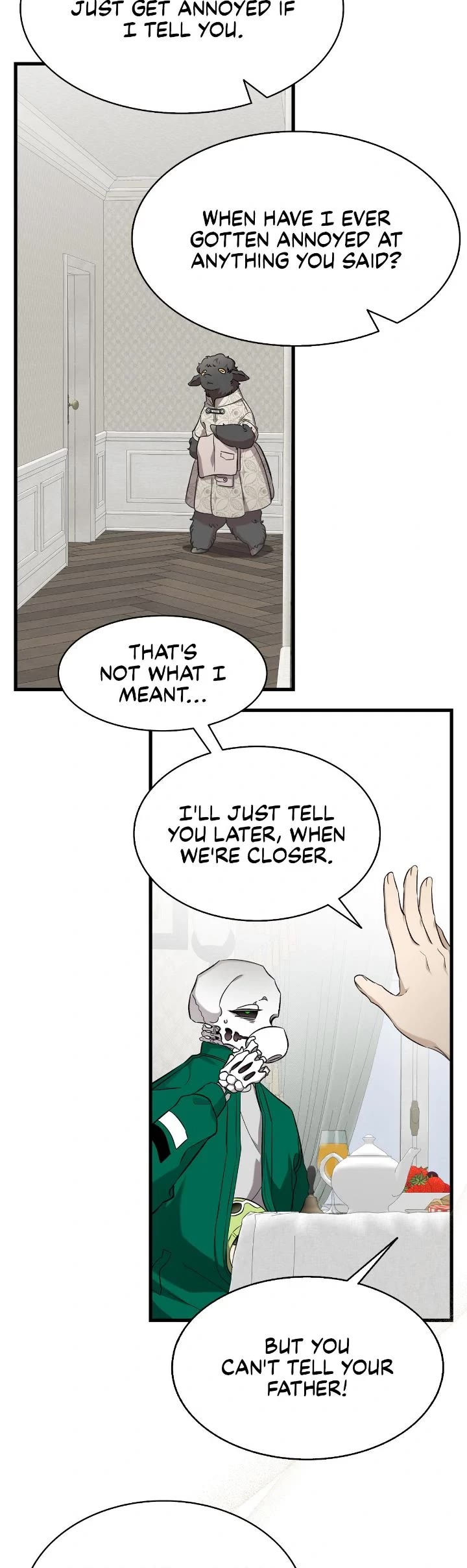 The Skeleton Becomes a Cat Dad chapter 224 page 14