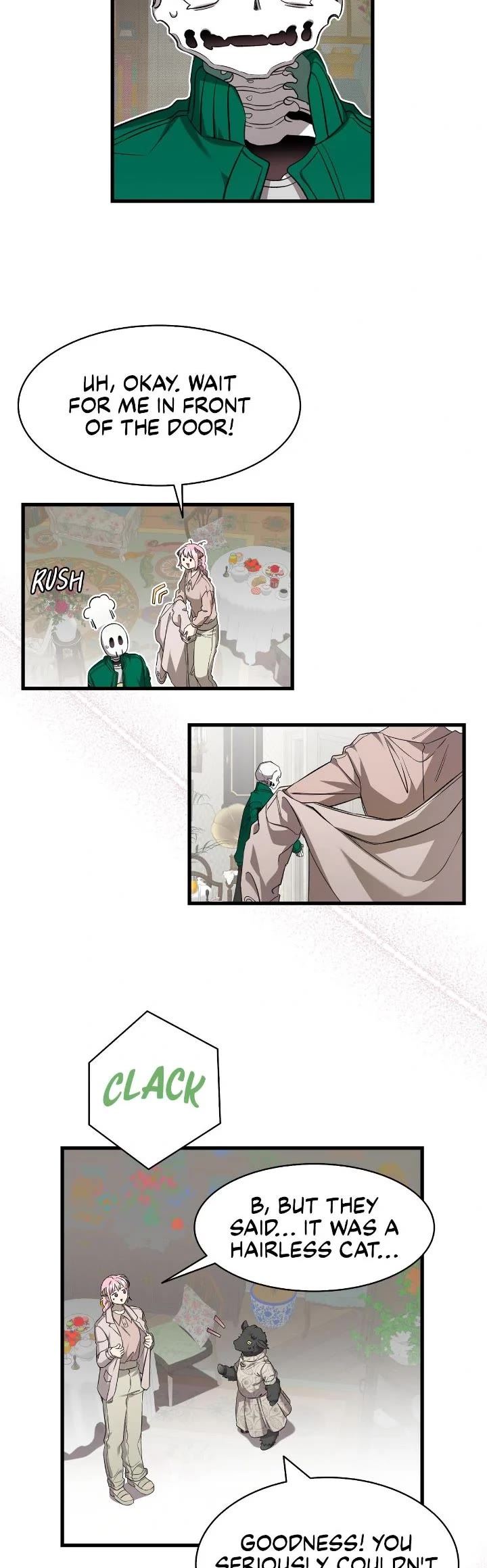 The Skeleton Becomes a Cat Dad chapter 224 page 19