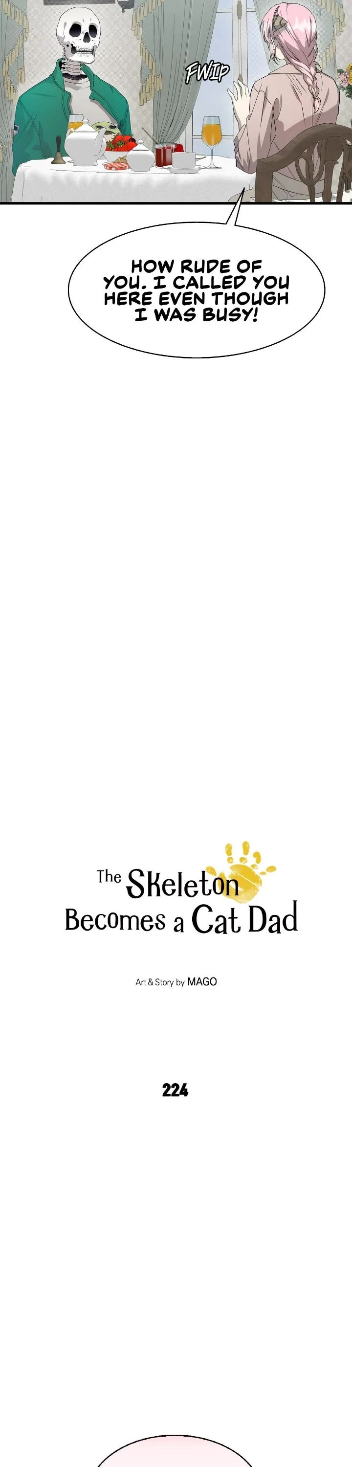 The Skeleton Becomes a Cat Dad chapter 224 page 2