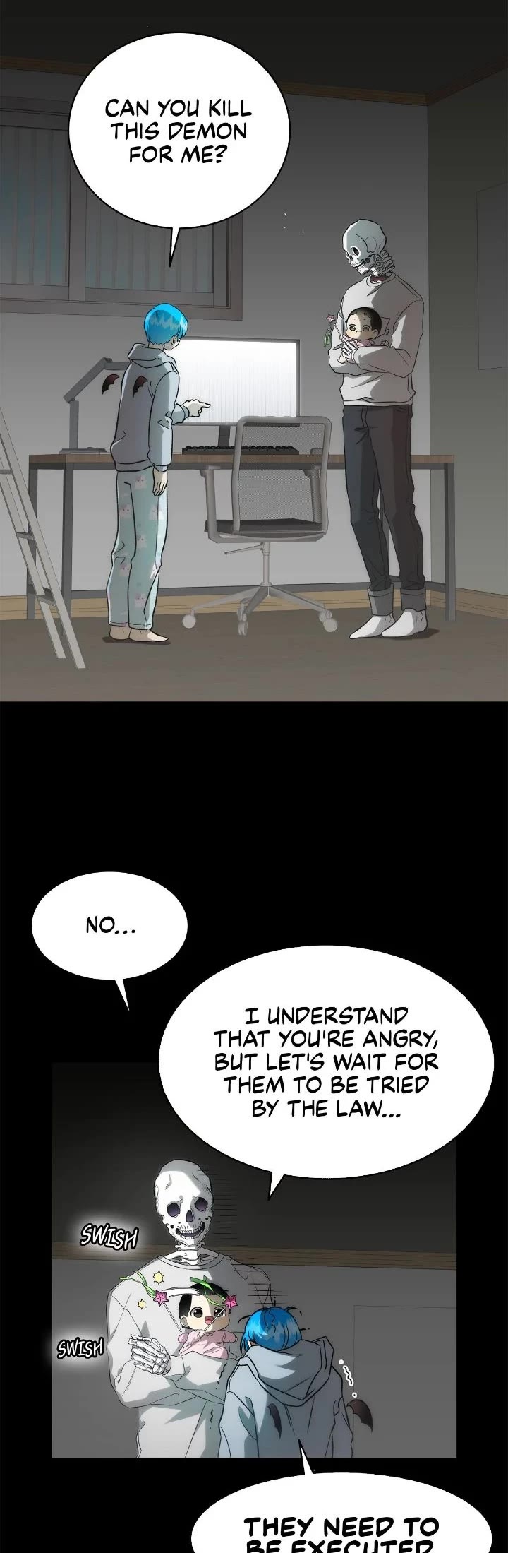 The Skeleton Becomes a Cat Dad chapter 224 page 30